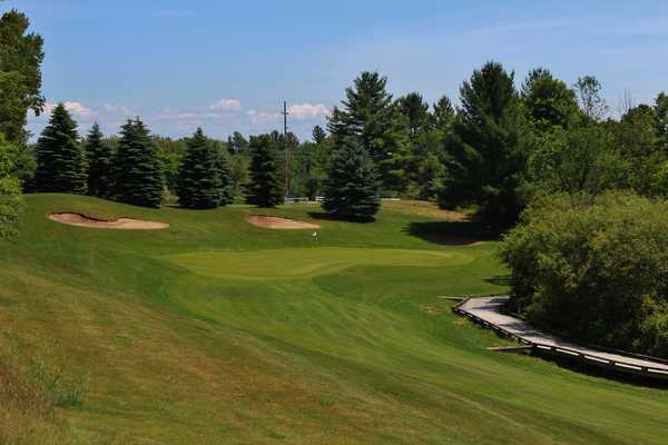 Manistee National - Cutters' Ridge golf course - 18th